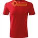 Tricou rosu clasic de barbat